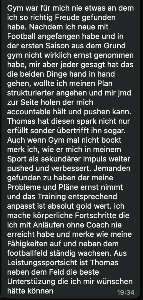 Feedback von Mario H.