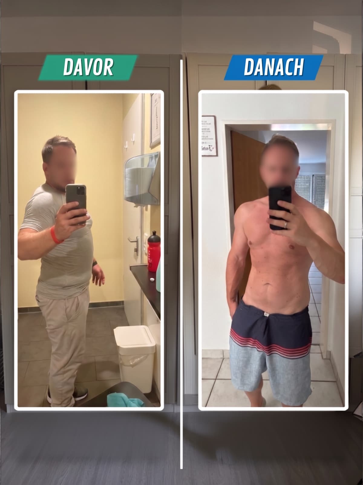 Vorher-Nachher Transformation – Klient bei cbta