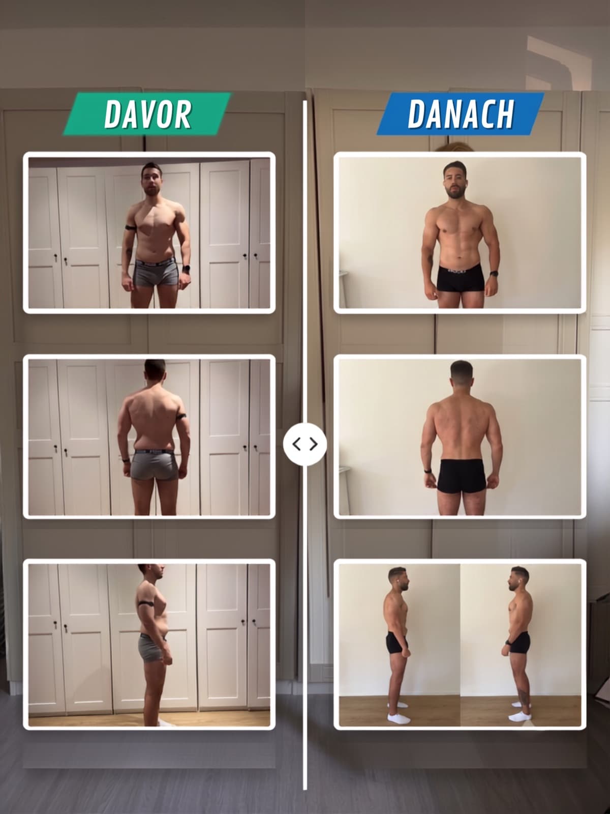 Vorher-Nachher Transformation – Klient bei cbta